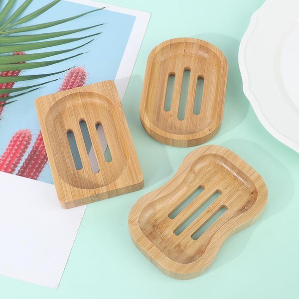 

soap dishes 1x bamboo tray holder storage rack plate bathroom dish box