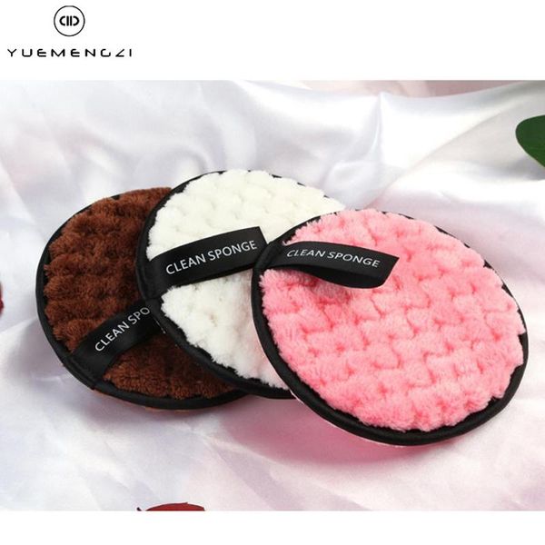 

sponges, applicators & cotton yuemengzi reusable makeup remover pads quality round magic washable microfiber cleaning cloth pineapple shorth