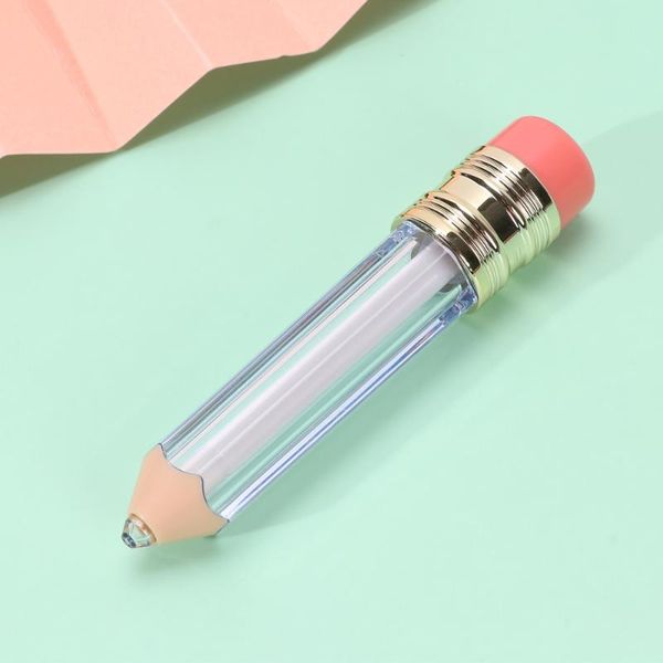 

storage bottles & jars 4pcs 5ml mini pencil lip gloss tube diy lipstick empty subpackaging portable for home shop trav