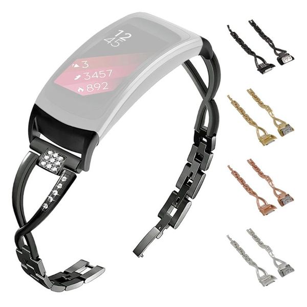 

smart home control cross drill bracelet watch band strap replace support accessories for gear fit 2/ 2pro