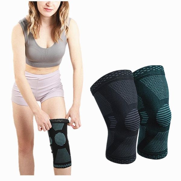 

elbow & knee pads fireclub 1pcs breathable warmth pad outdoor fitness sports safety training elastic riding knitting, Black;gray