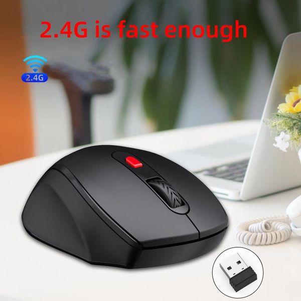 

mice t67 2.4g wireless mouse 6-button audio office games feel comfortable