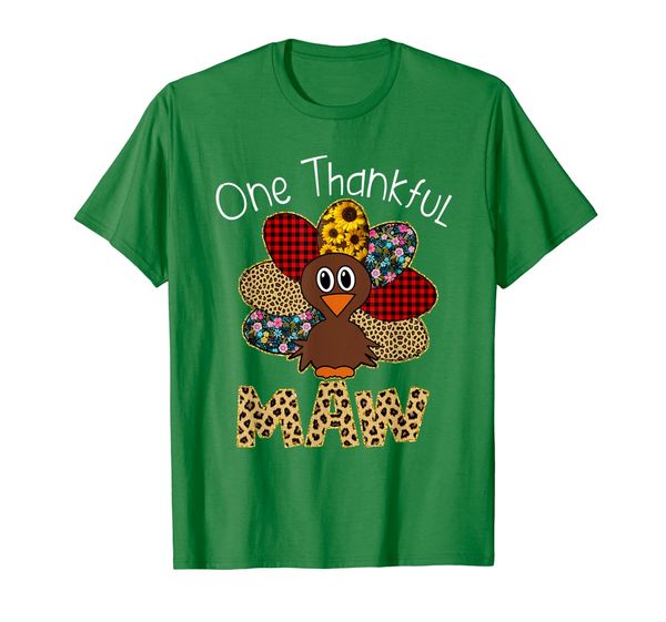 

one thankful maw turkey thanksgiving gift t-shirt, White;black