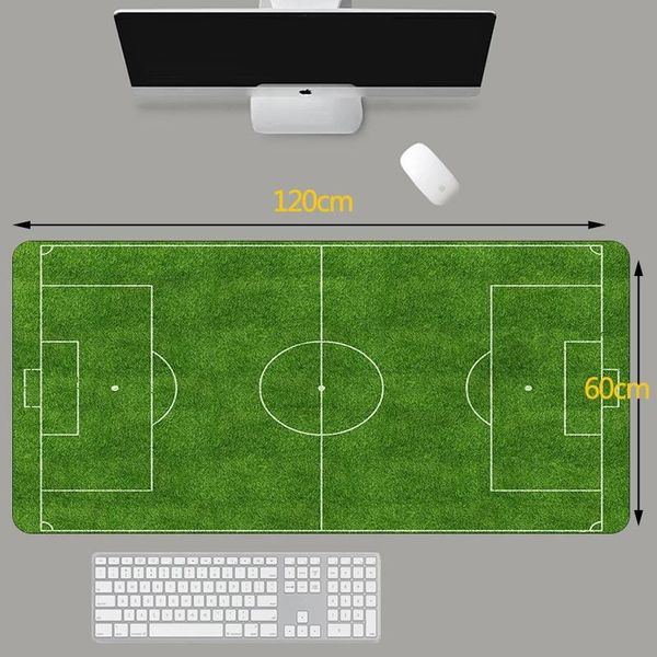 

mouse pads & wrist rests oversize gaming pad football field large computer mousepad gamer locking edge otaku keyboard laprubber desk mat