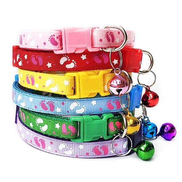 

cat collars & leads dog collar with bell adjustable buckle puppy pet supplies accessories small
