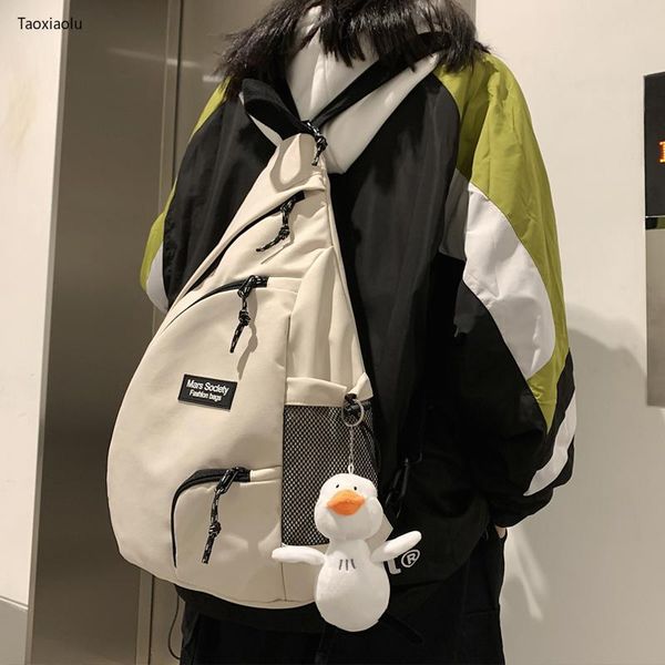 

backpack irregular men women multifunctional female shoulder school bags for teenage girls korean student tooling backpacks