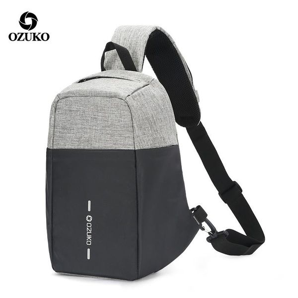 

waist bags 2021 multifunction women's bag usb charging chest pack short trip travel men messenge crossbody male shoulder