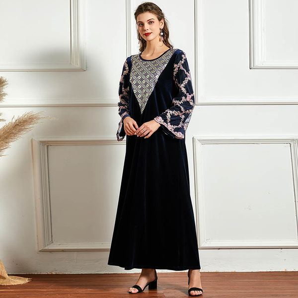 

abaya dubai turkey muslim hijab dress turkish dresses for women plus size clothing islam robe musulman femme ropa mujer vestidos, Red