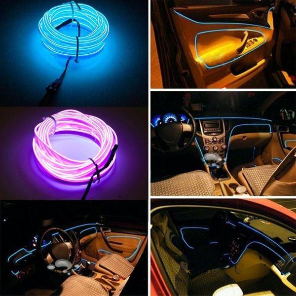 

interior&external lights car decorative lamp led atmosphere cold light inferior decoration 9 colors ornament