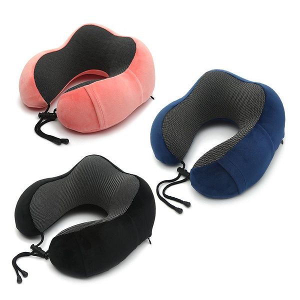 

seat cushions u shaped travel neck pillows soft pillow cervical airplane 30*28*14cm healthcare car foam