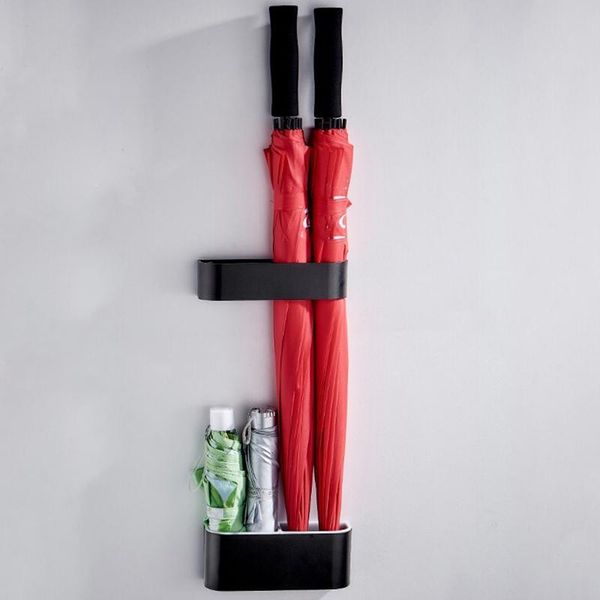 

portable wall-mounted umbrella stand rack storage home office bathroom shelves