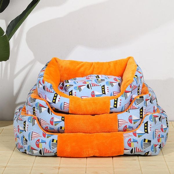 

kennels & pens 2021 pet bed winter warm kennel four seasons universal golden retriever teddy dog small