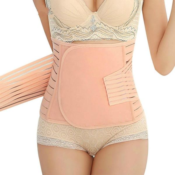 

maternity intimates postpartum belt natal gestante band pregnancy abdominal recovery bandage body shaper corset slim modeling girdle, White