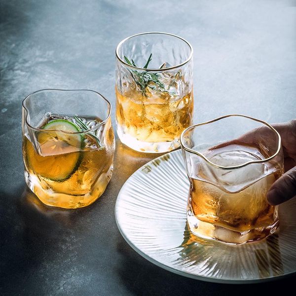 

wine glasses rhe 1ps cocktail glass whisky short transparent phnom penh crystal beer whiskey brandy vodka irregular cup bar gifts