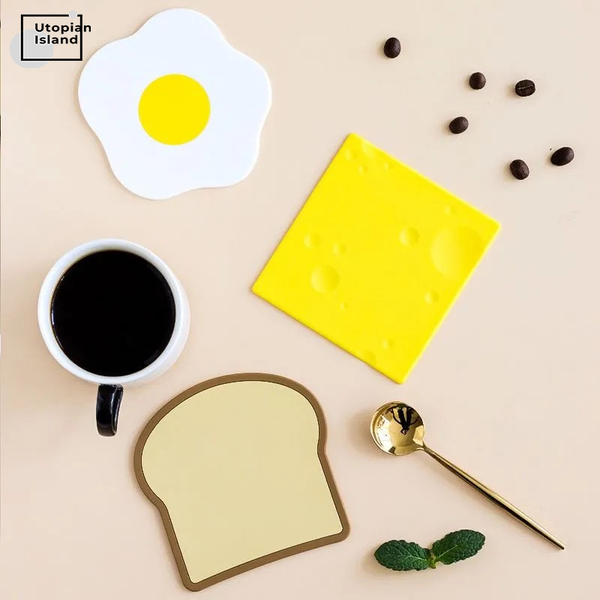 

coasters placemat table towel heat resistant silicone mat kitchen accessories shape napkins napkin