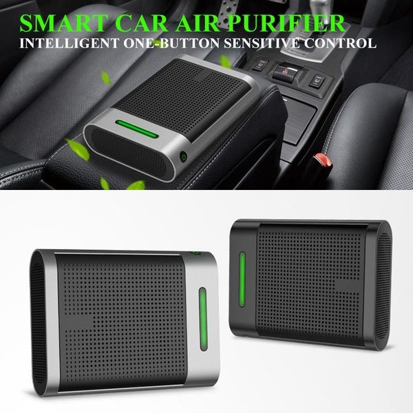 

car air purifier 2000w ionizer mini freshener portable hepa filter cleaner for home office