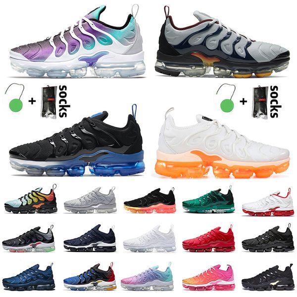 

2021 men women tn plus tns running shoes triple white black red creamsicle atlanta pure platinum midnight blue summer sunset pastel mix colo