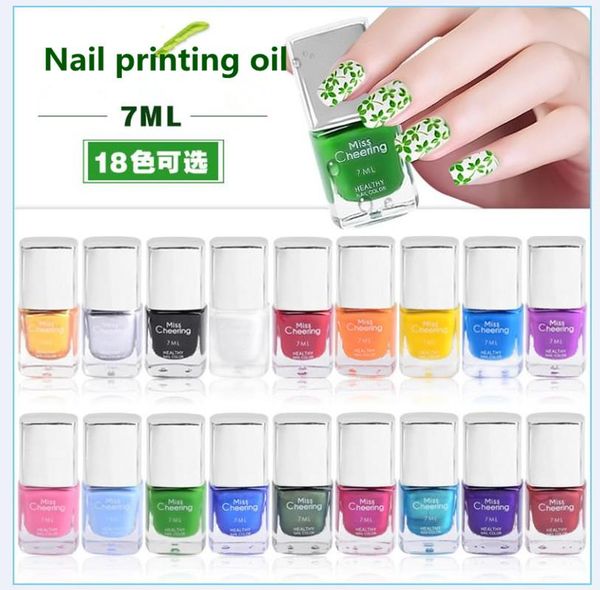 

nail polish all art printing oil template tool color plate glazing 7ml decorations