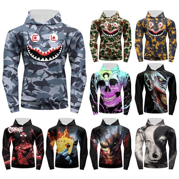 

men's hoodies & sweatshirts smile series cody lundin streetwear 3d print anime men sweatshirt bjj hooded pullovers oversized young sty, Black