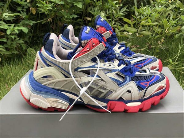 

2021 est 4.0 tess s paris men women gomma maille black grey orange yellow green 3m triple clunky neaker casual hoes, White;red