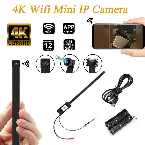 

mini cameras 4k diy portable wifi ip camera p2p motion detection camcorder night vision micra remote view support hidden tf card