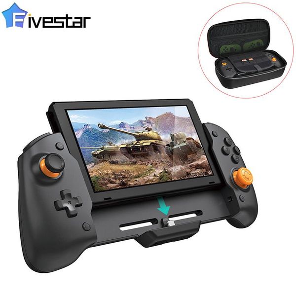 

bluetooth wireless joystick for switch controller fit n-switch ns-switch ns console gamepad with 6-axis gyro & bag game controllers joystick