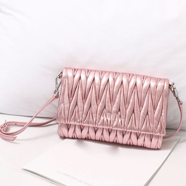 

crossbody shoulder bags women plain houndstooth letter sweet flap bag sheepskin adjustable detachable leather shoulder strap