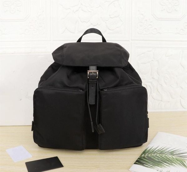 

backpack black nylon waterproof multi-student school bag male travel large-capacity student ba