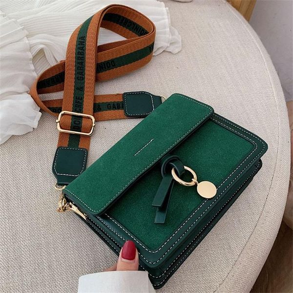 

evening bags scrub leather travel crossbody for women 2021 brand broad strap shoulder bag small trend vintage handbags bolsos para mujer