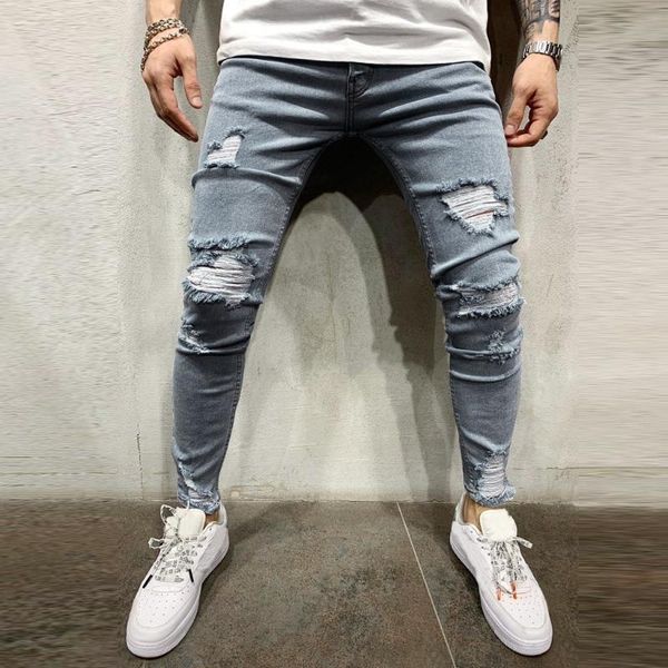 

men's shorts men stretchy ripped ny biker embroidery print slim fit jeans casual summer male trousers outwears z9x7, White;black