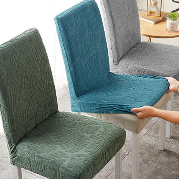 

chair covers elastic cover modern cushion household for dining room kitchen office back