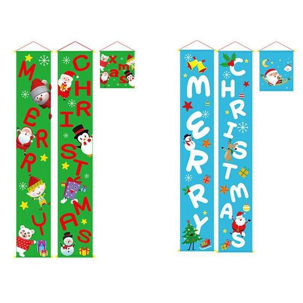 

christmas decorations merry porch sign decorative door banner for home hanging ornaments