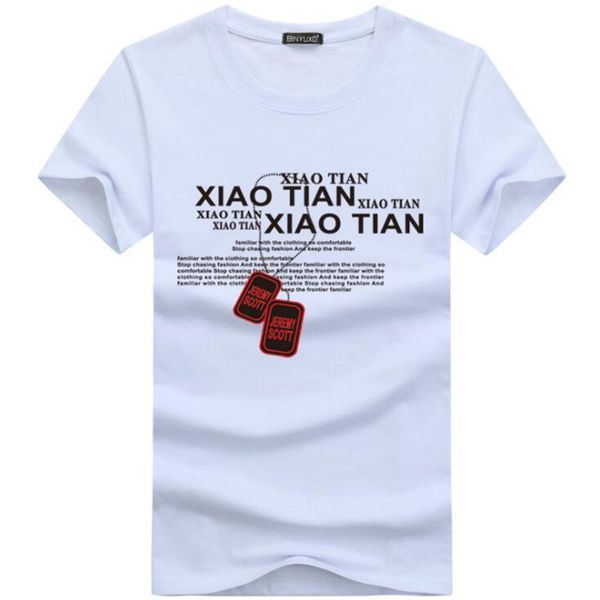 

men's t-shirts summer short sleeve male shirt casual cotton -shirt fmr, White;black