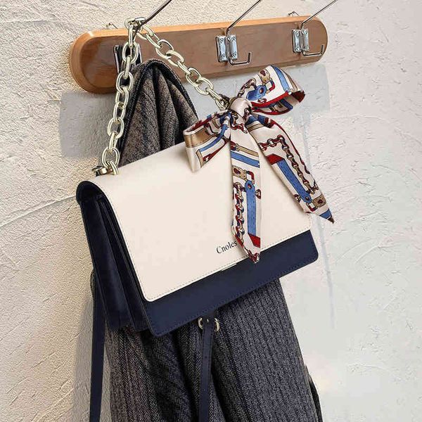 

2021 new hand cowhide shoulder women's messenger personalized large capacity bag