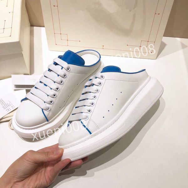 

studded spikes casual shoes golden shining fashion leather and nail red men ladies flat designer soled party wedding xrx190626, Red;white