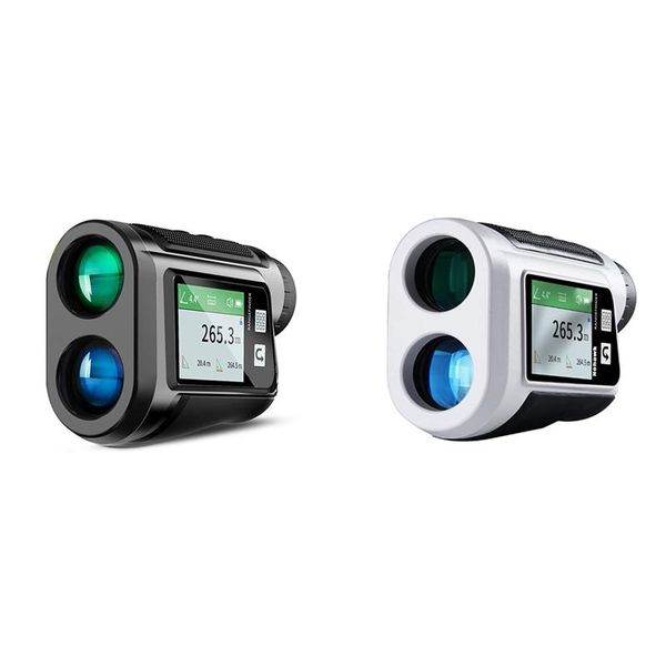 

golf training aids elos-sport rangefinder hunting range finder rechargeable press screen distance measuring with flag-lock 600m
