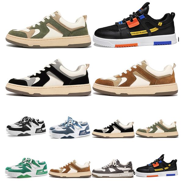

casual shoes mens womens big size 39-44 eur fashion breathable comfortable black white green red pink bule orange thirty-three