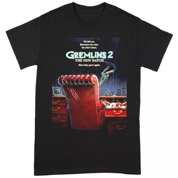 

gremlins 2 the new batch licensed men t-shirt, White;black