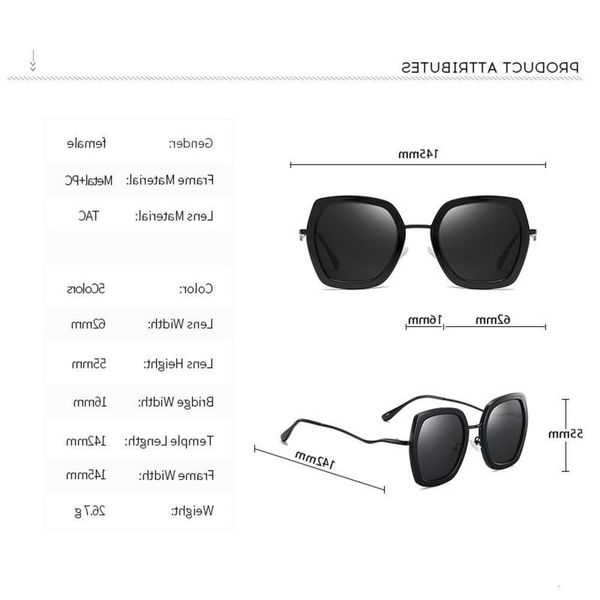 

sunglasses gogeline sunglasses women polarized brand designer retro women's men driving glasses uv400 shade outdoor metal eyeglass, Black