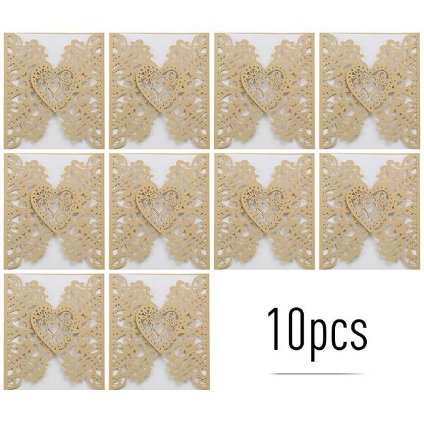 

10pcs invitation cards holders for wedding birthday party anniversary greeting