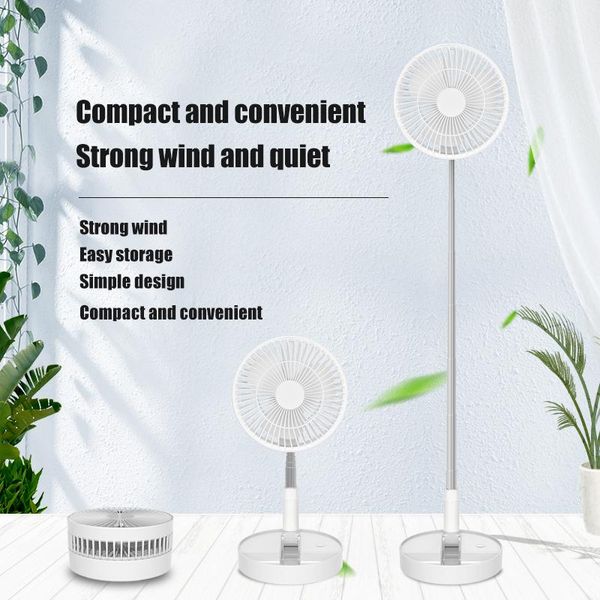 

electric fans portable remote controlled cooling folding spray humidification lighting 7200mahbattery air conditioner appliances usb fan