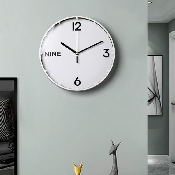 

wall clock living room decoration watches home decor mechanism modern mute kitchen clocks my melody no punching gift