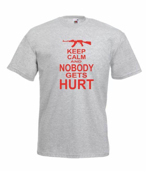 

keep calm nobody funny custom t-shirt gift birthday christmas, White;black