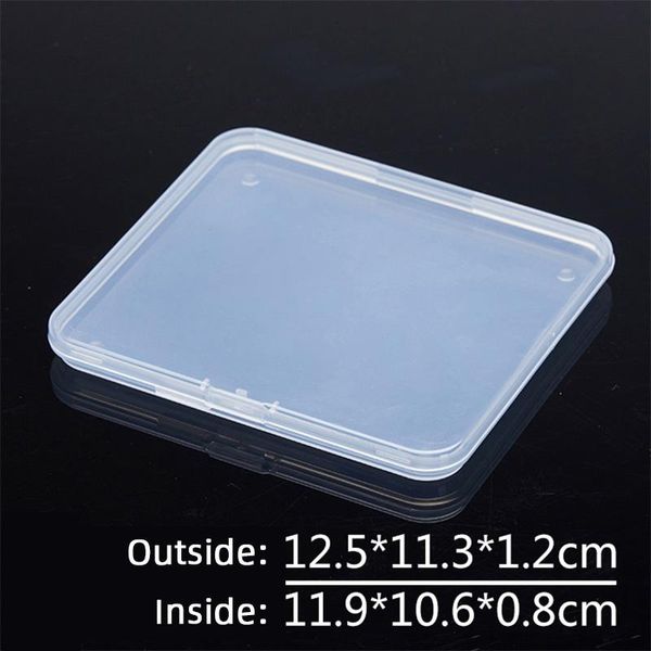 

gift wrap 12cm flat box translucent pp plastic thin storage party gifts boxes