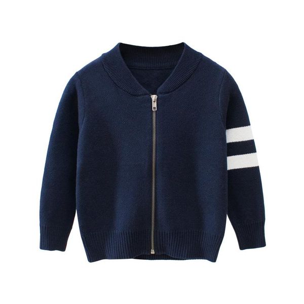 

jackets children's sweater cardigan baby jacket brand clothing autumn 2021 paragraph korean version of the cardiga, Blue;gray