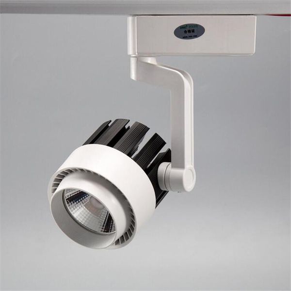 

10pieces 15w cob led track light bulb rail spot 85-265 volt wall lighting lights