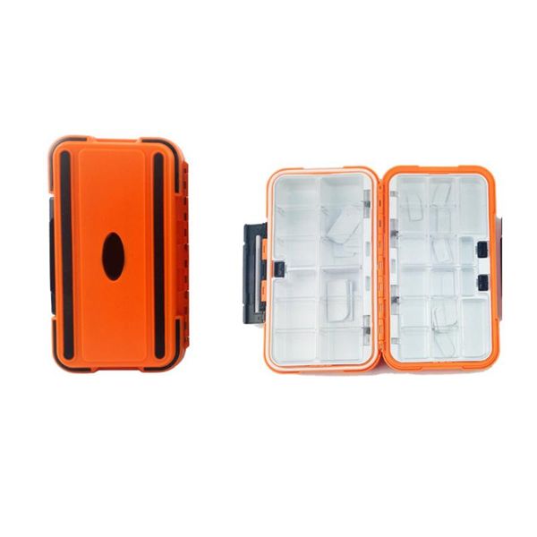 

1pcs abs fishing tackle box compartments fish lure line hook accessories