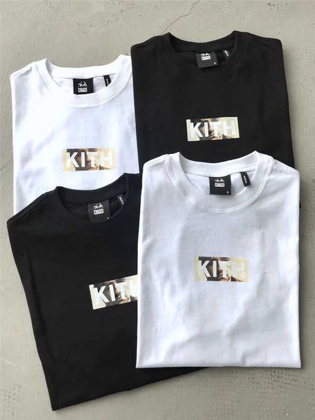

men's t-shirts godfather t shirts shirt men women 1:1 tees hip-hop skateboard kith t-shirt nryh, White;black