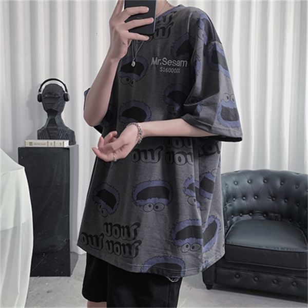 

men's t-shirts summer t-shirt short sleeve trendy bottoming shirt kexz, White;black
