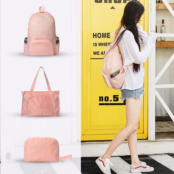 

duffel bags purpose skin backpack foldable travel portable storage schoolbag factory direct sales